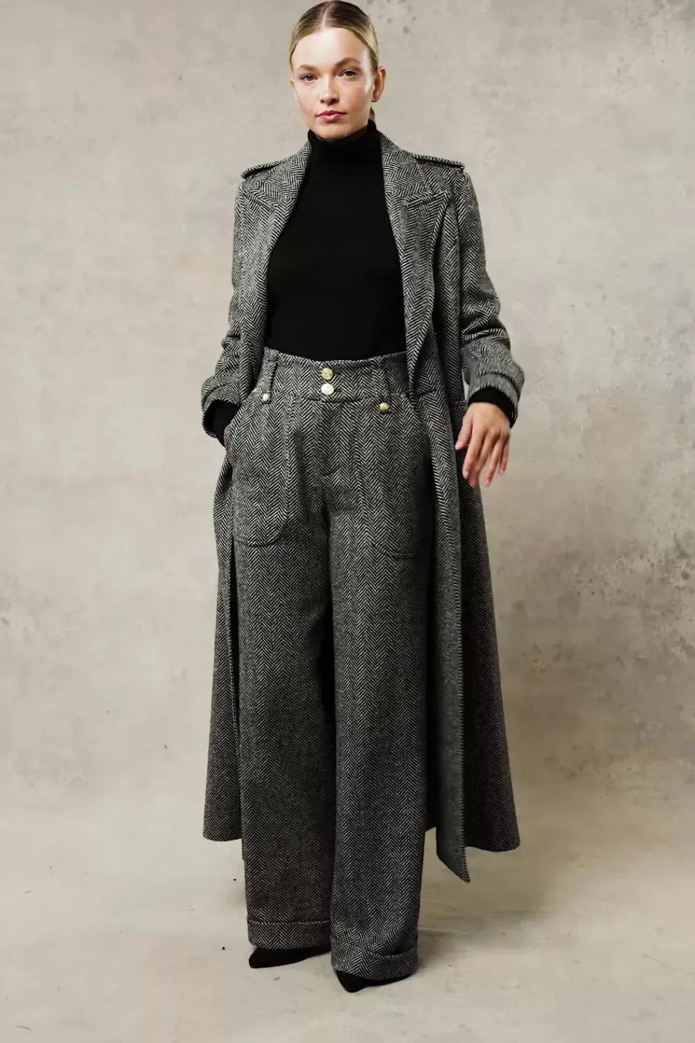 Women Holland Cooper Trousers|Tailoring>High Waisted Wide Leg Trouser