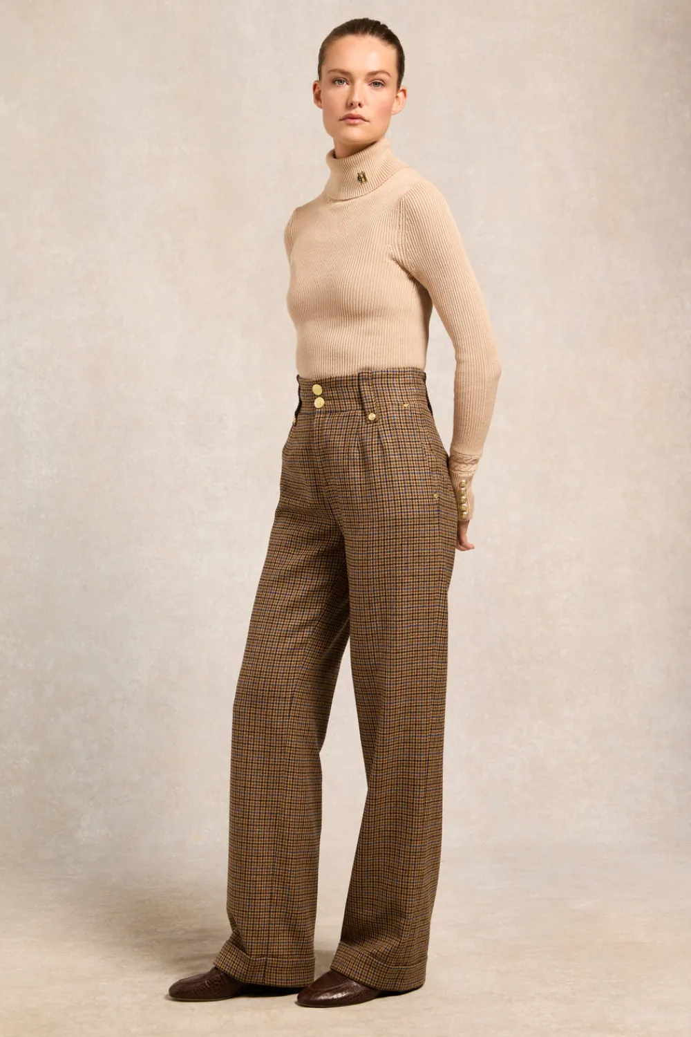 Women Holland Cooper Trousers|Tailoring>High Waisted Wide Leg Trouser