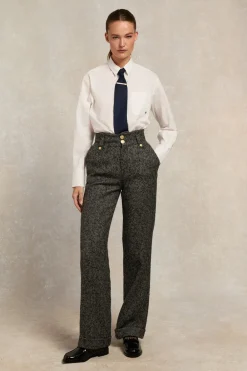 Women Holland Cooper Trousers|Tailoring>High Waisted Wide Leg Trouser