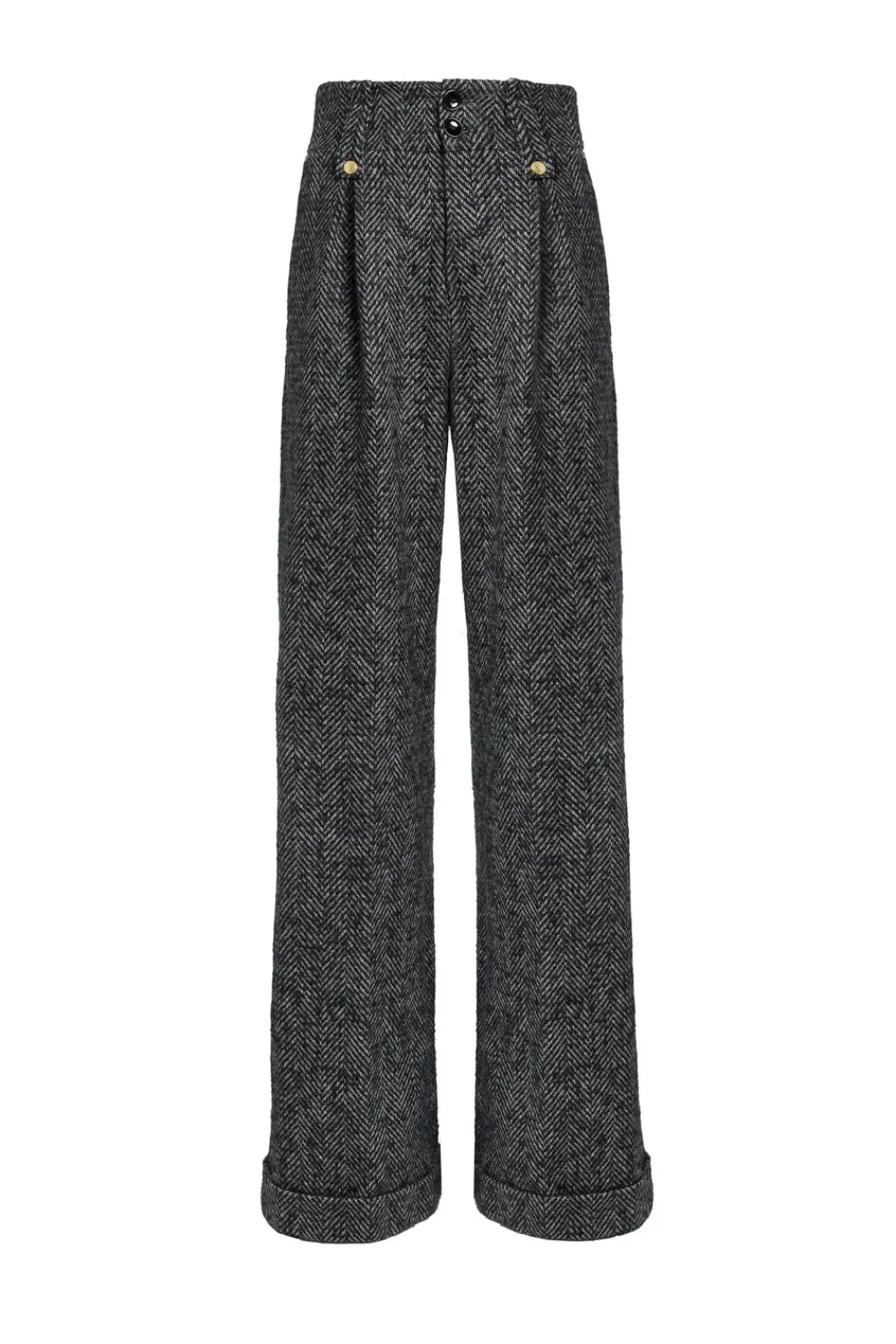 Women Holland Cooper Trousers|Tailoring>High Waisted Wide Leg Trouser