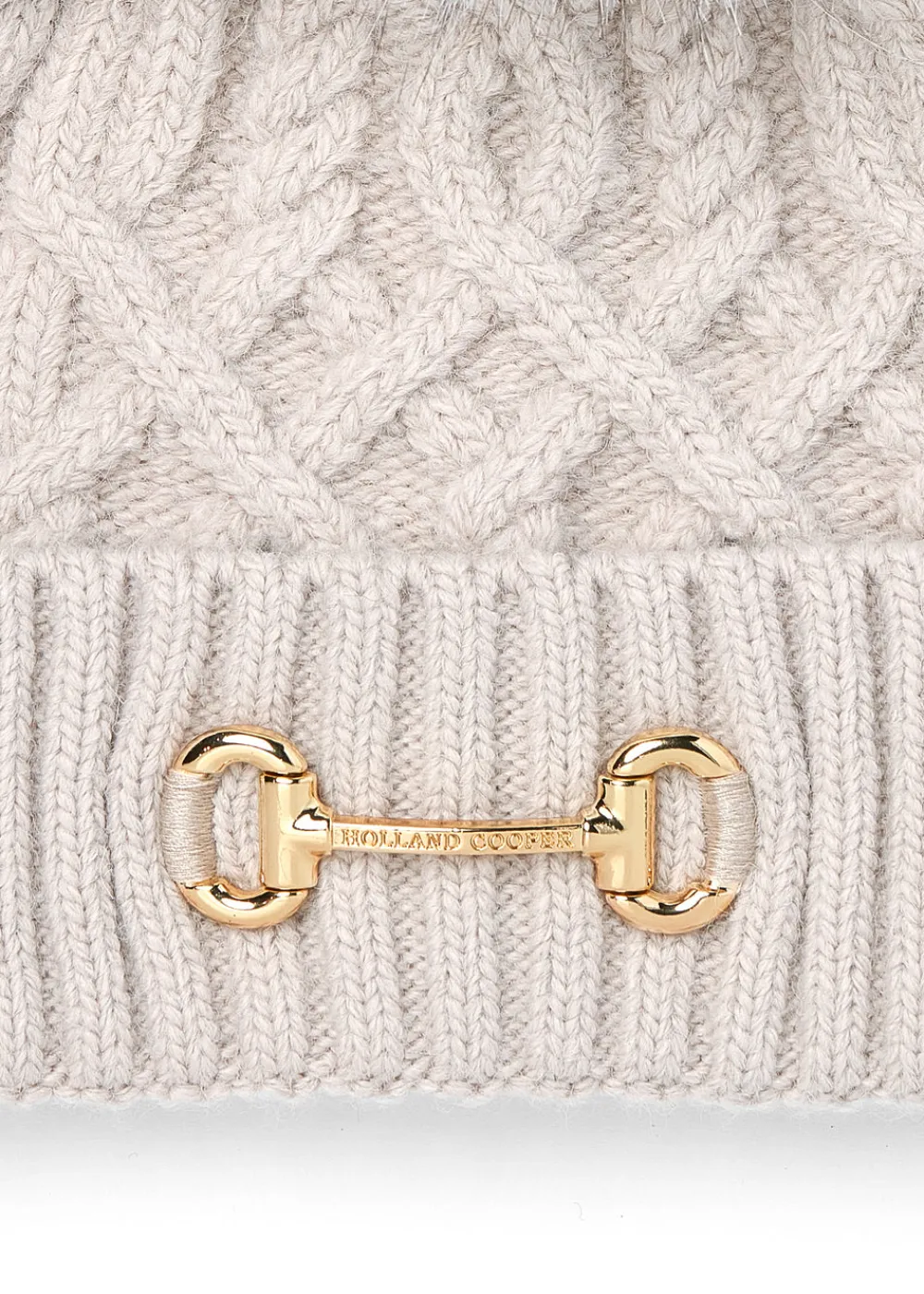 Women Holland Cooper Headwear|Hats & Headbands>Horsebit Bobble Hat