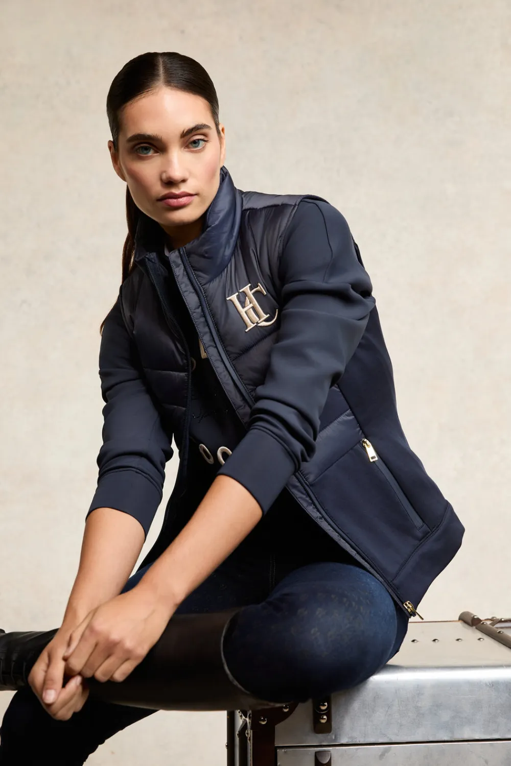 Holland Cooper Gilets>Hybrid Gilet