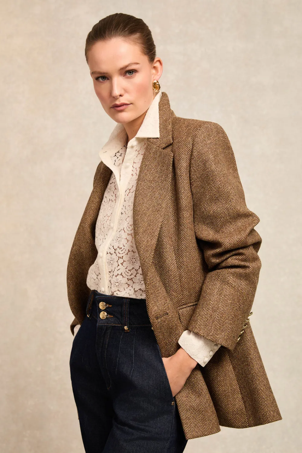 Women Holland Cooper Shirts & Blouses>Iona Lace Shirt