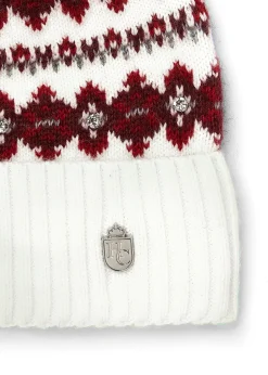 Women Holland Cooper Headwear|Hats & Headbands>Jennifer Fairisle Bobble Hat