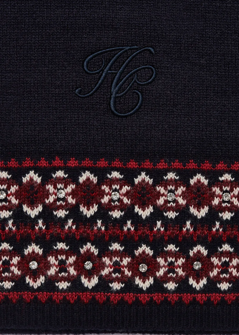Women Holland Cooper Scarves|Scarves>Jennifer Fairisle Scarf