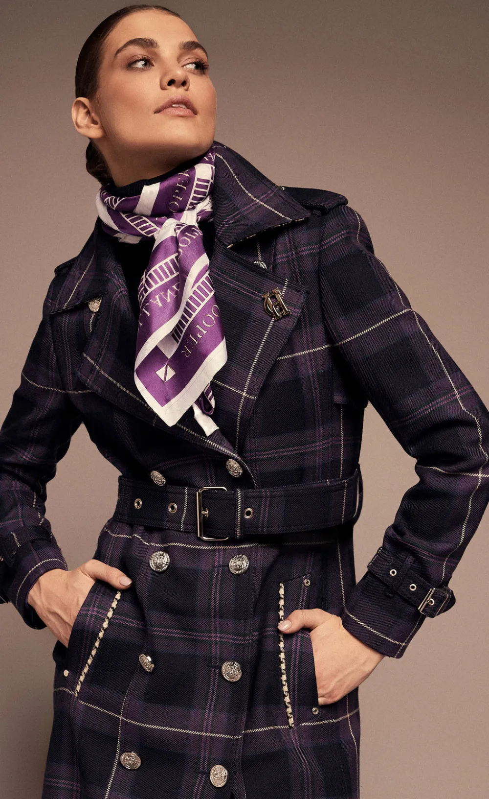 Women Holland Cooper Coats|Trench Coats>Jubilee Full Length Marlborough Trench