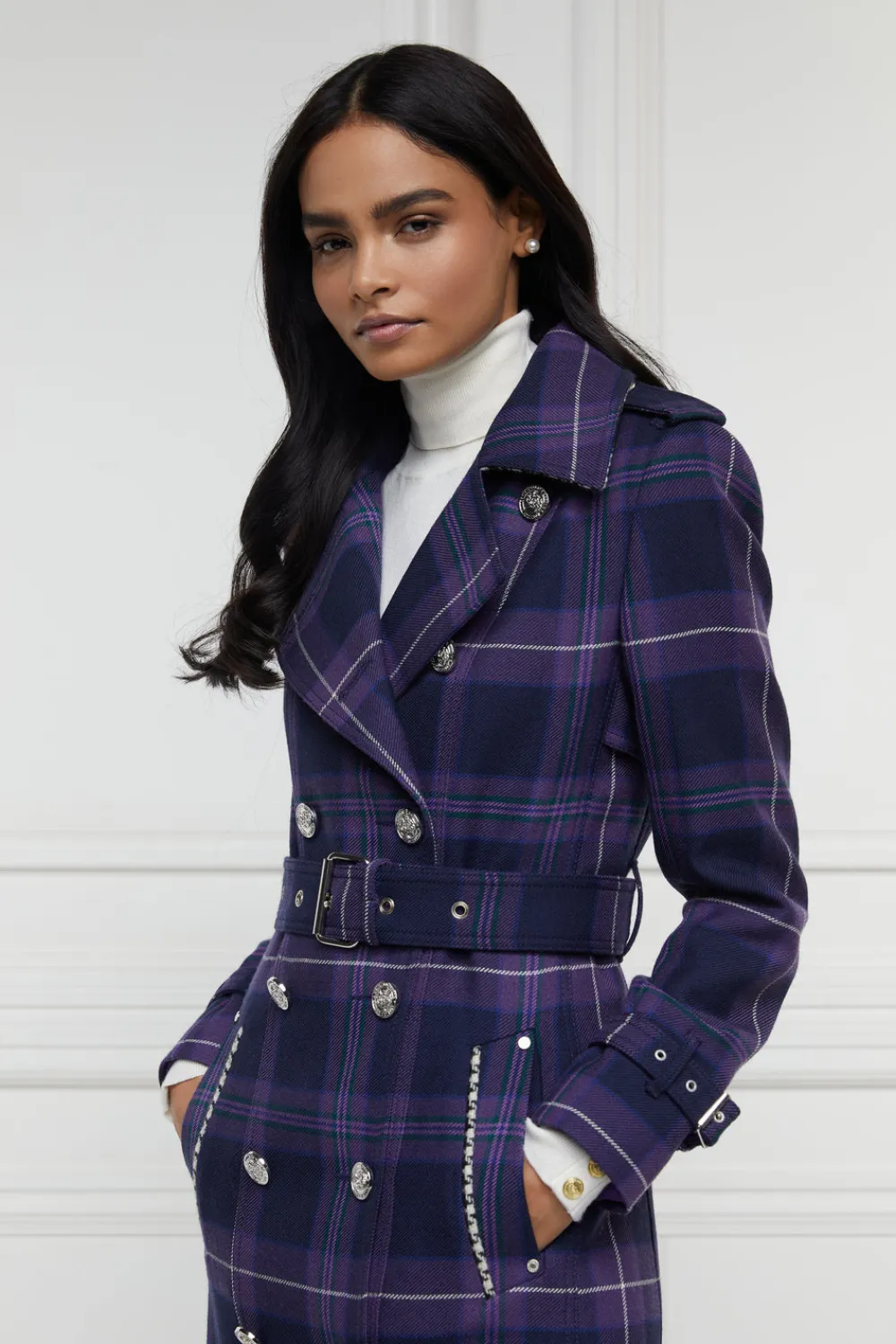 Women Holland Cooper Coats|Trench Coats>Jubilee Full Length Marlborough Trench