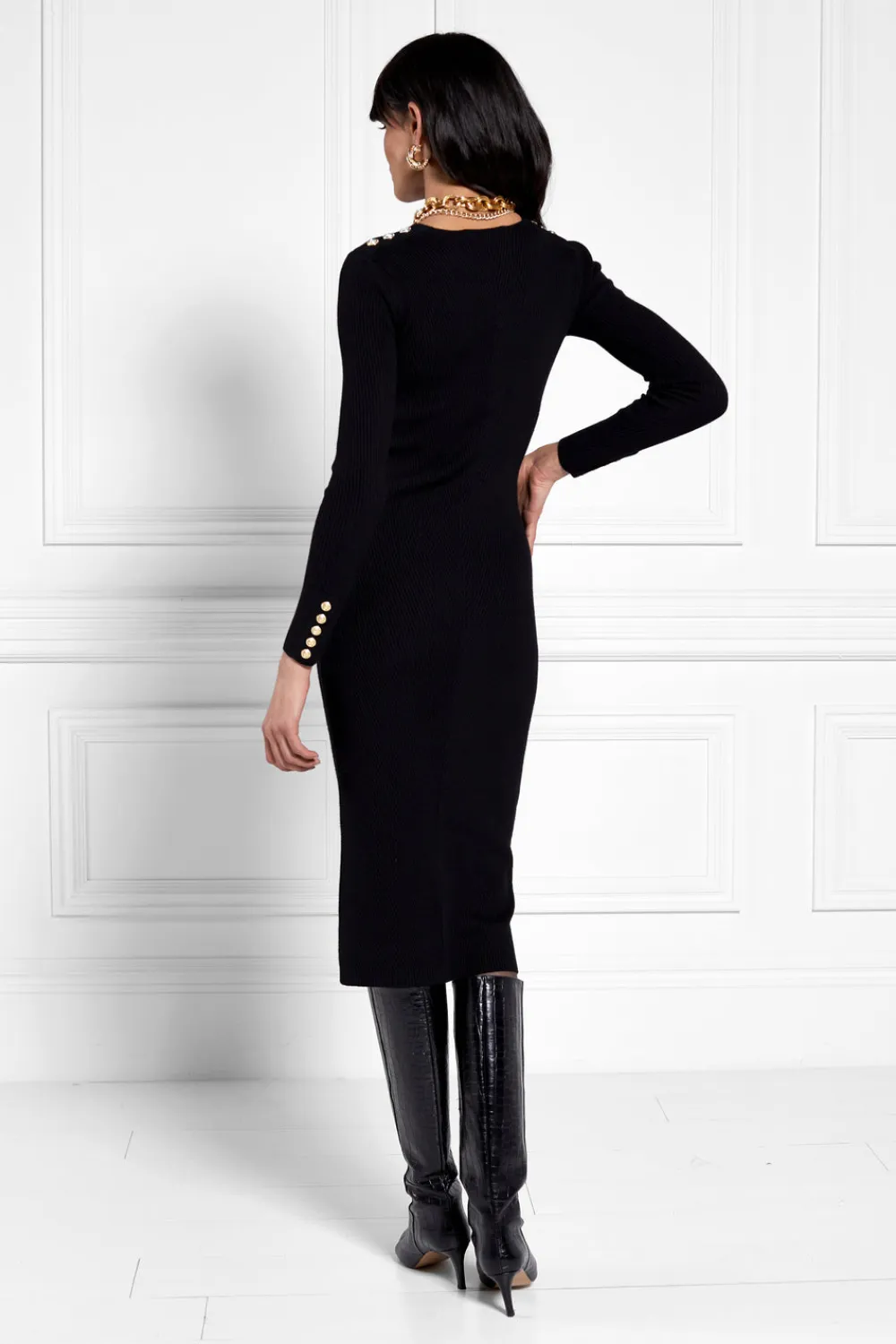 Women Holland Cooper Dresses>Kensington V-Neck Midi Dress