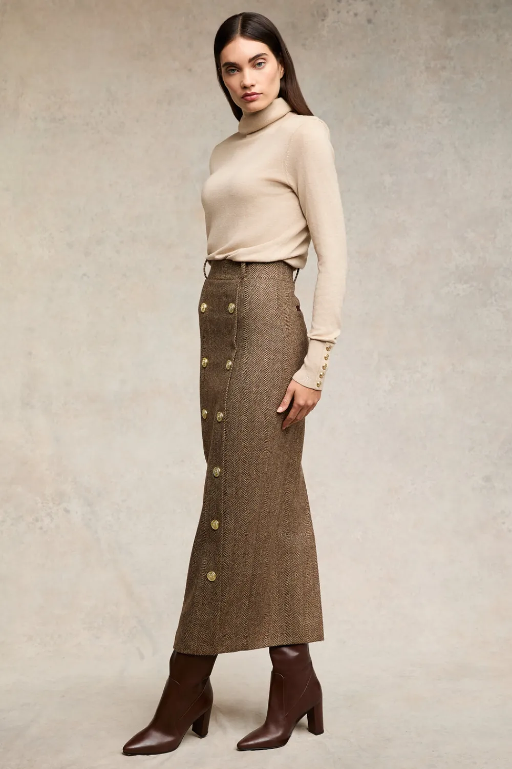 Women Holland Cooper Skirts|Tailoring>Knightsbridge Maxi Skirt