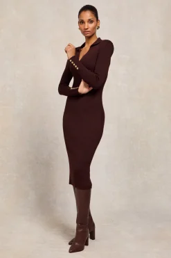 Women Holland Cooper Dresses>Knitted Shirt Dress