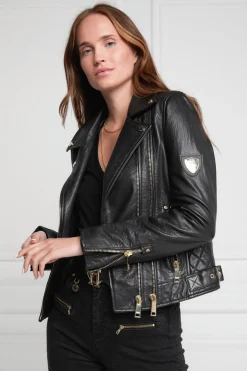Women Holland Cooper Jackets>Leather Biker Jacket