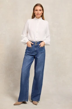 Women Holland Cooper Shirts & Blouses>Lilibet Blouse