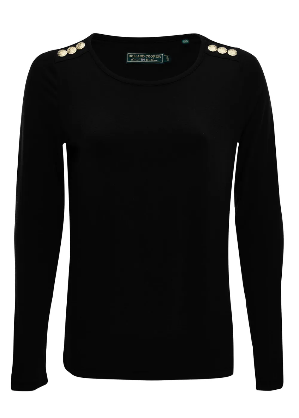Women Holland Cooper Tees|Tops>Long Sleeve Crew Neck Tee