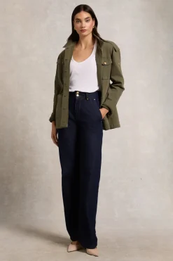 Women Holland Cooper Tees|Tops>Long Sleeve V-Neck Tee