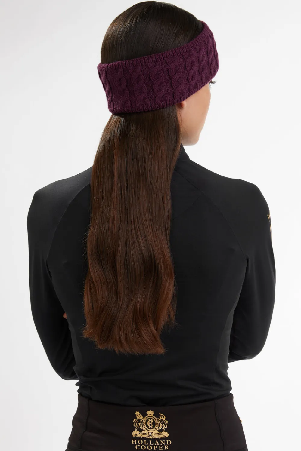 Women Holland Cooper Headwear|Hats & Headbands>Luxe Cable Knit Headband