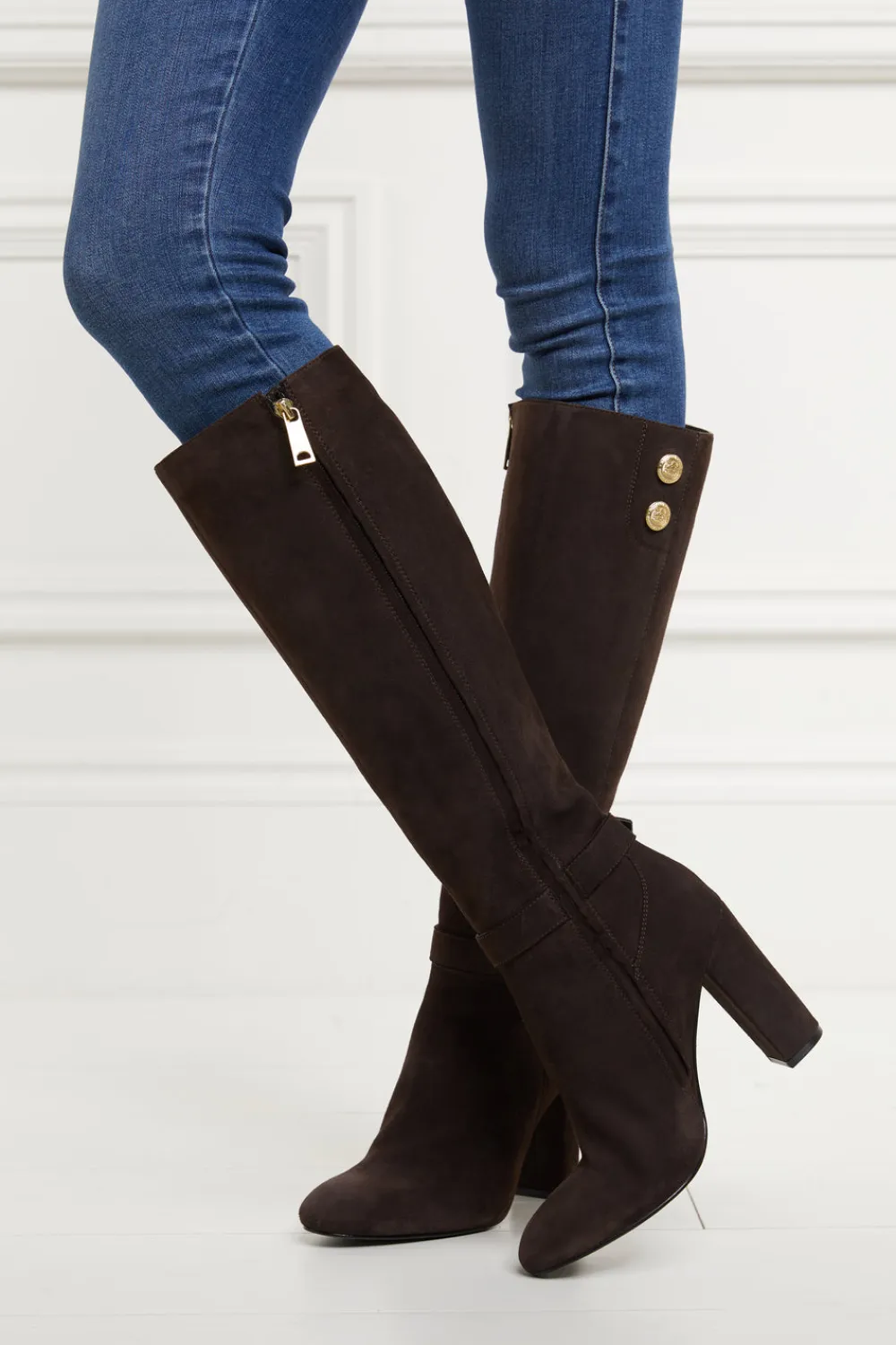 Women Holland Cooper Boots|Heels>Marlborough Knee Boot