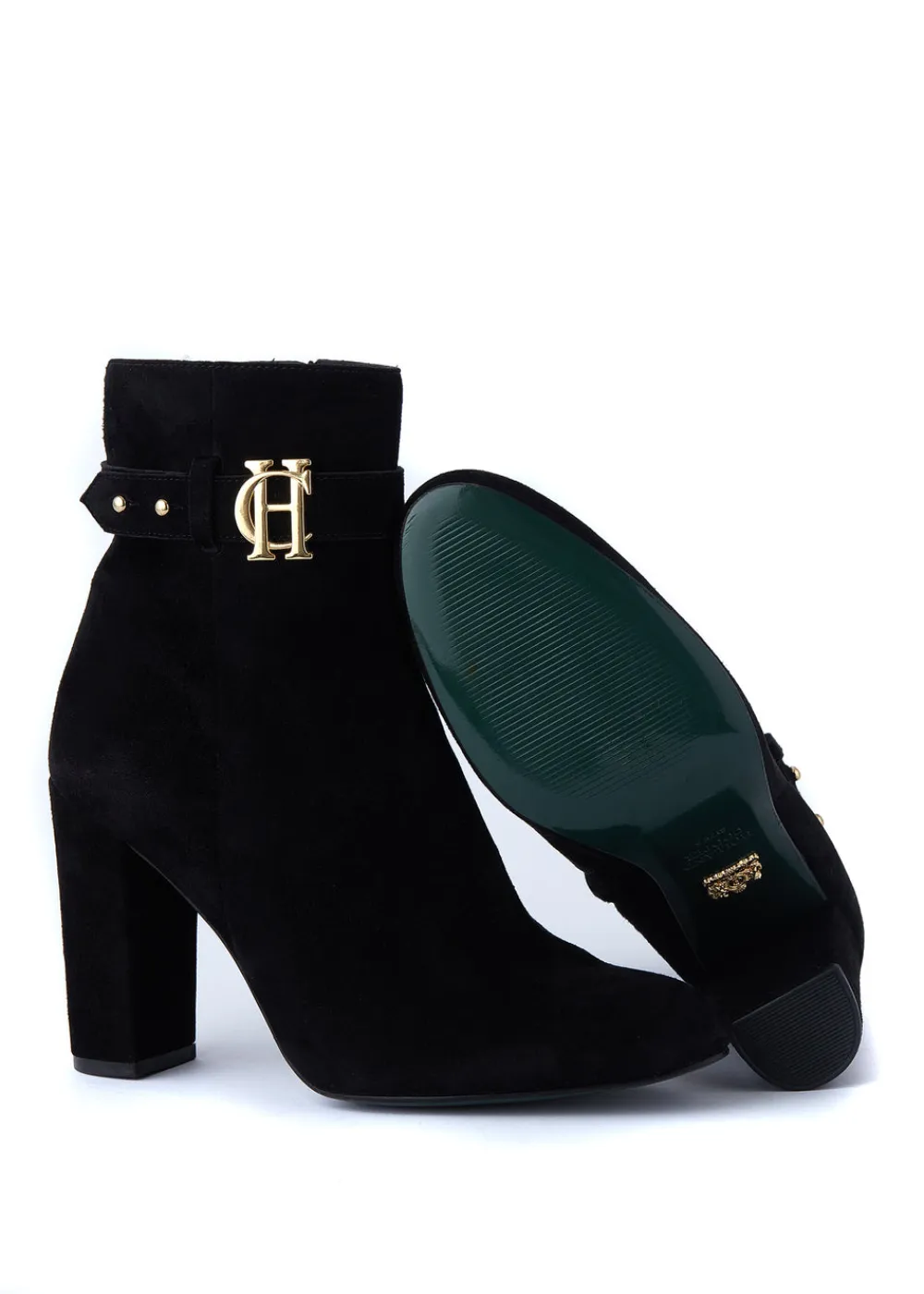 Women Holland Cooper Boots|Heels>Mayfair Suede Ankle Boot