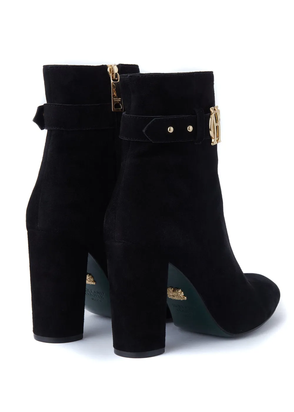 Women Holland Cooper Boots|Heels>Mayfair Suede Ankle Boot