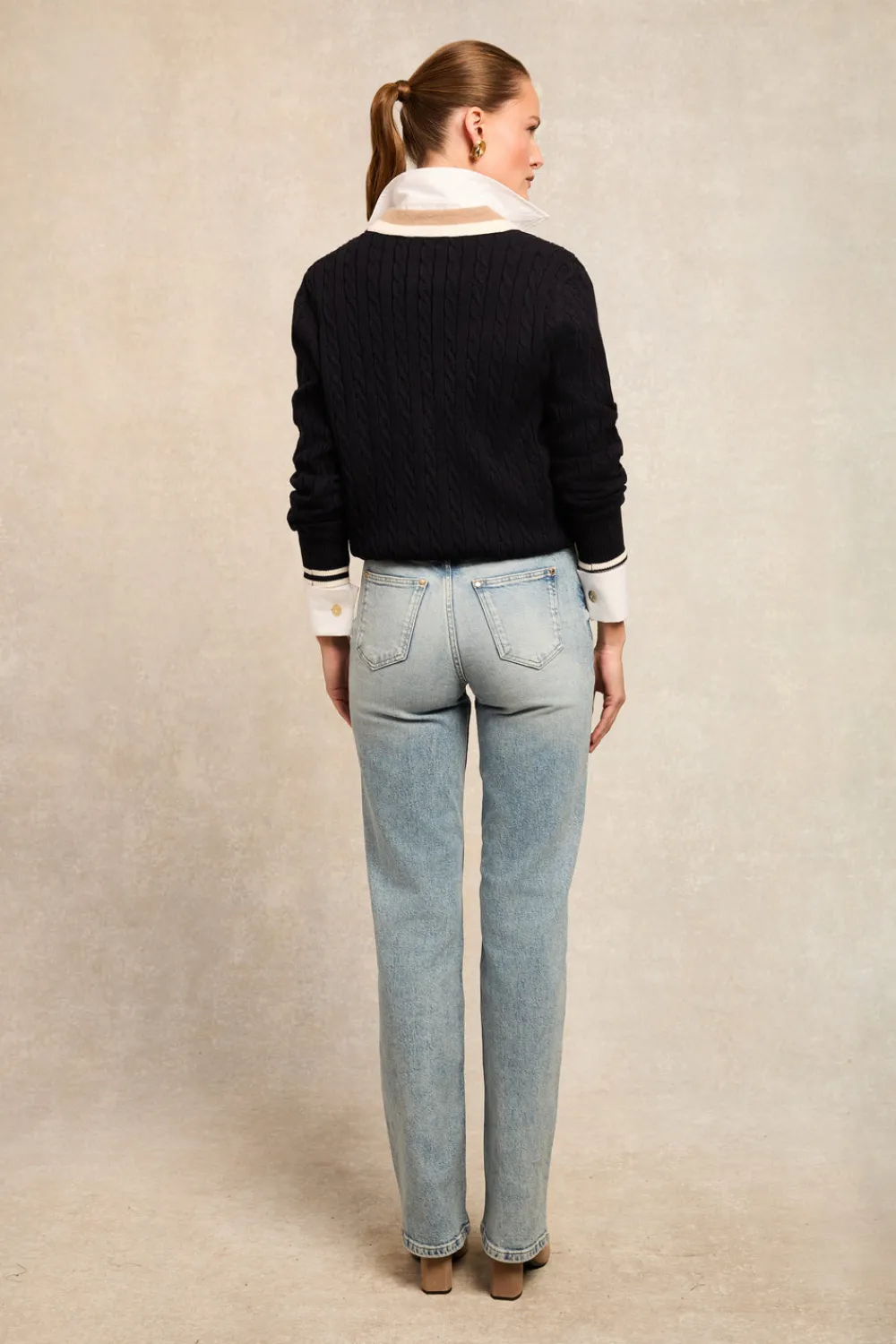 Women Holland Cooper Knitwear>Melissa V Neck Knit