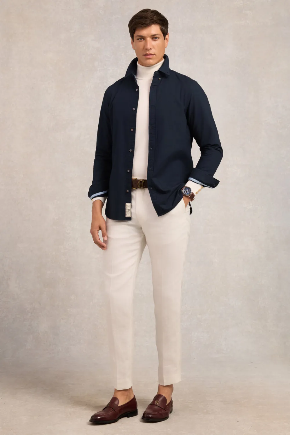 Holland Cooper Shirts>Men's Classic Oxford Shirt