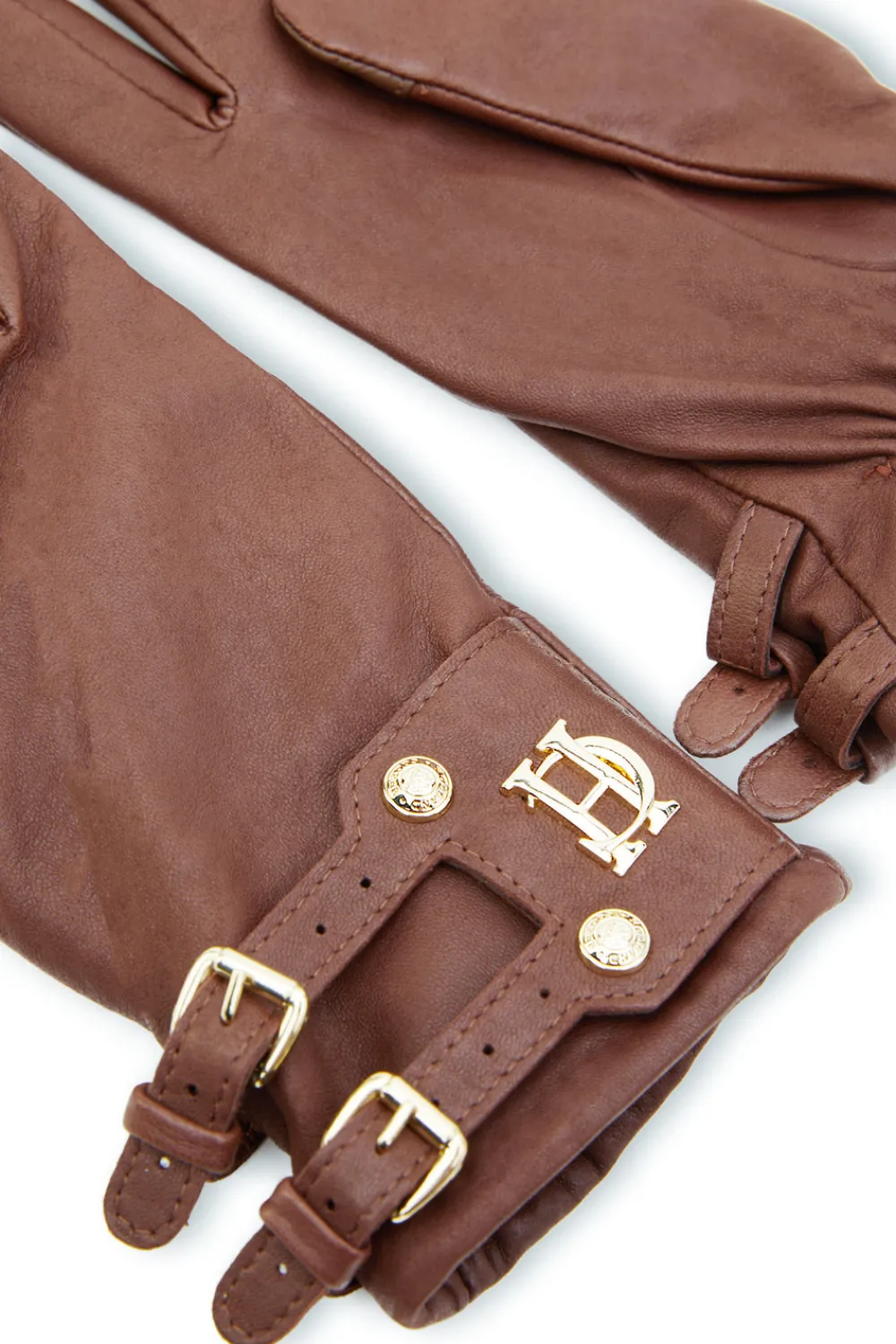 Women Holland Cooper Gloves|Gloves>Monogram Leather Gloves