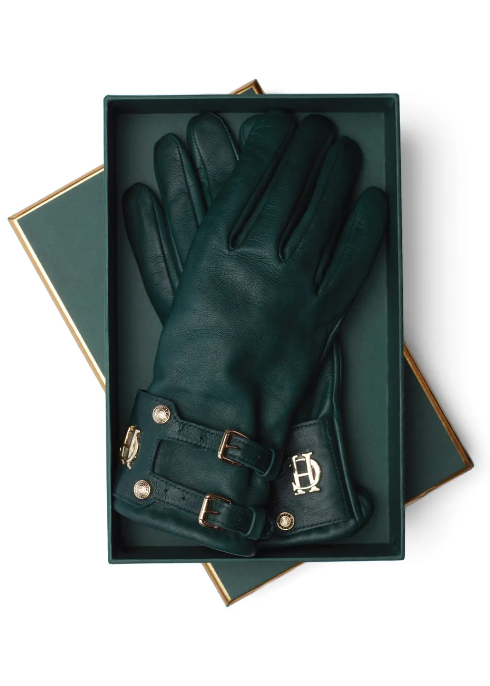 Women Holland Cooper Gloves|Gloves>Monogram Leather Gloves