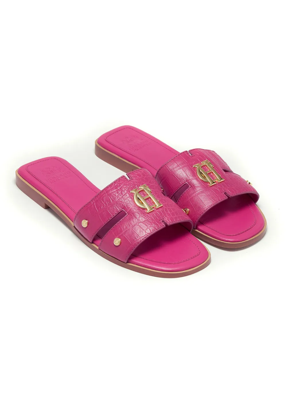 Women Holland Cooper Sandals & Slides>Monogram Slides