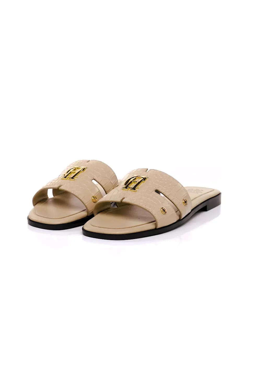 Women Holland Cooper Sandals & Slides>Monogram Slides