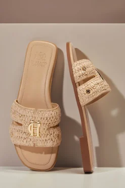 Women Holland Cooper Sandals & Slides>Monogram Slides