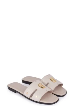 Women Holland Cooper Sandals & Slides>Monogram Slides