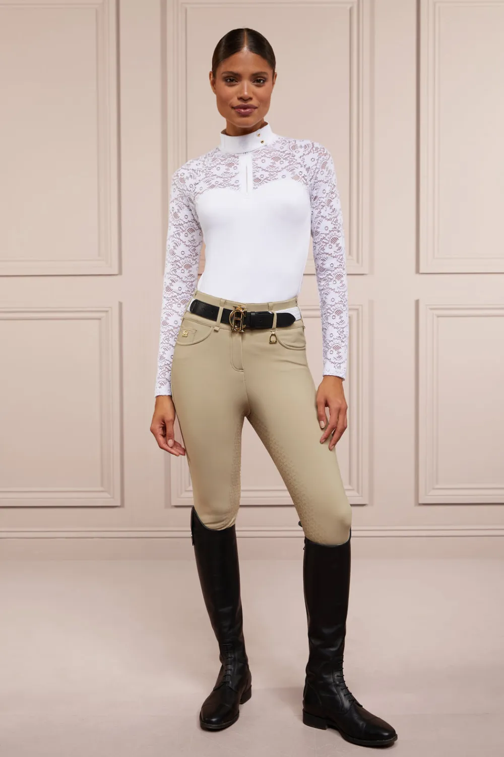 Holland Cooper Base Layers>Newbury Long Sleeve Base Layer