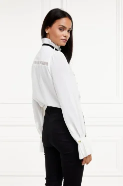 Women Holland Cooper Shirts & Blouses>Olivia Tie Shirt