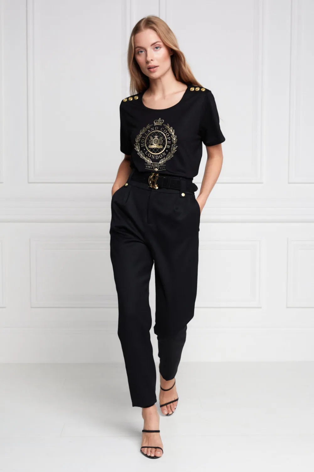 Women Holland Cooper Tees>Ornate Crest Tee