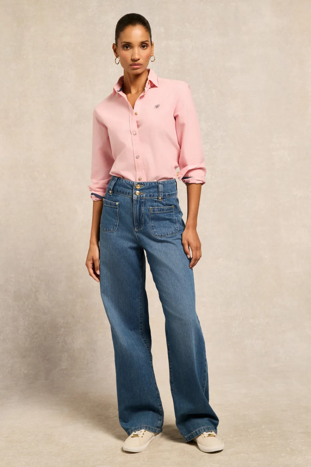 Women Holland Cooper Shirts & Blouses>Oxford Shirt