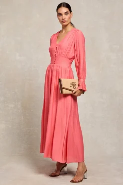 Women Holland Cooper Dresses>Phoebe V-Neck Maxi Dress