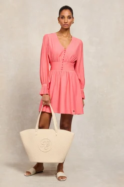 Women Holland Cooper Dresses>Phoebe V-Neck Mini Dress