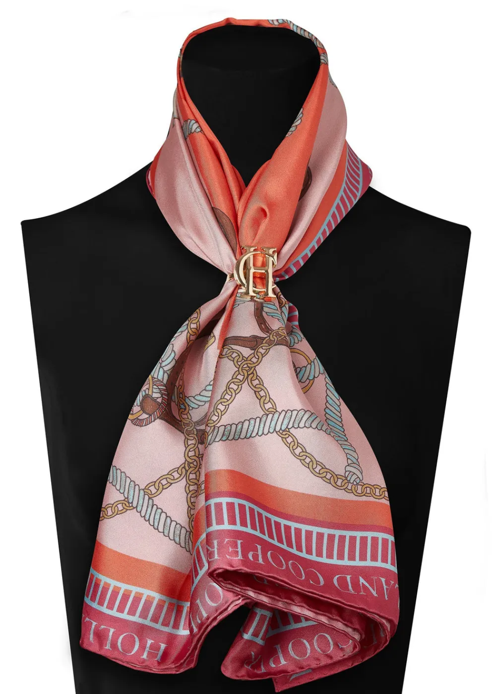 Women Holland Cooper Scarves|Scarves>Regal Horse Silk Scarf