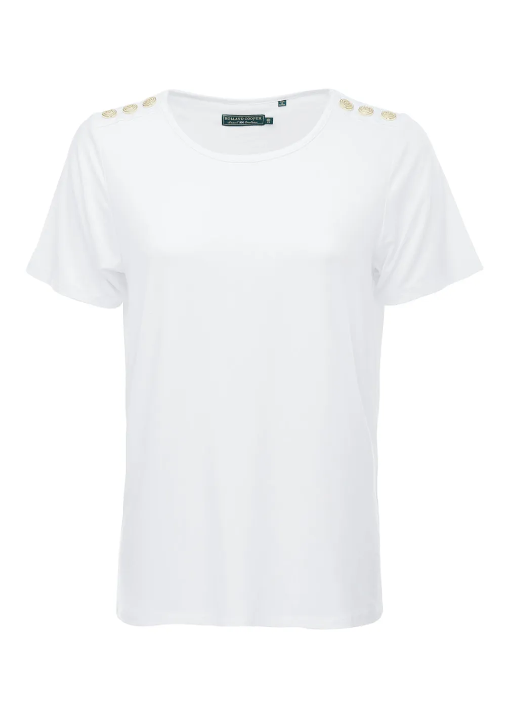 Women Holland Cooper Tees|Tops>Relax Fit Crew Neck Tee
