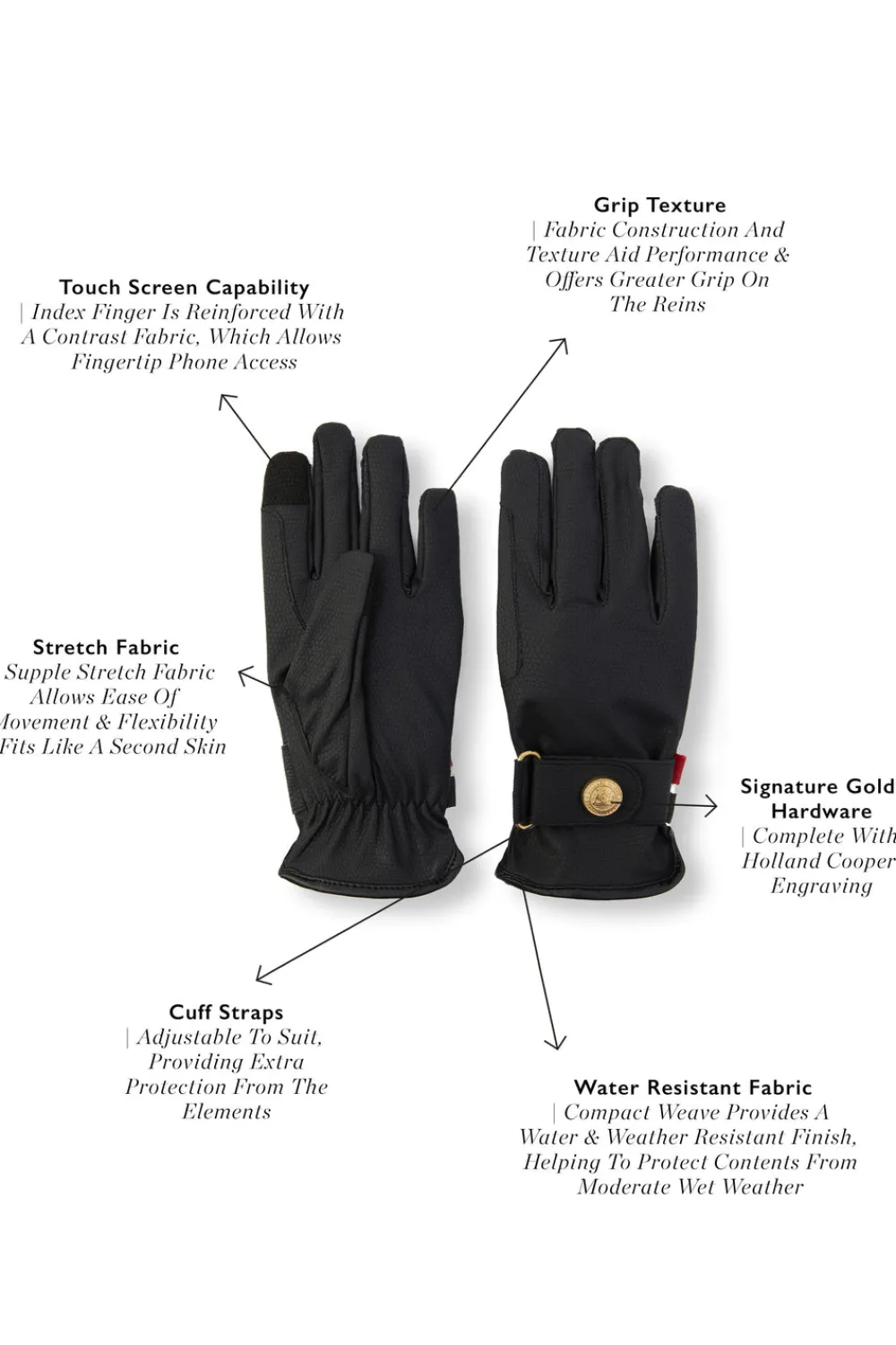 Holland Cooper Riding Gloves>Riding Glove