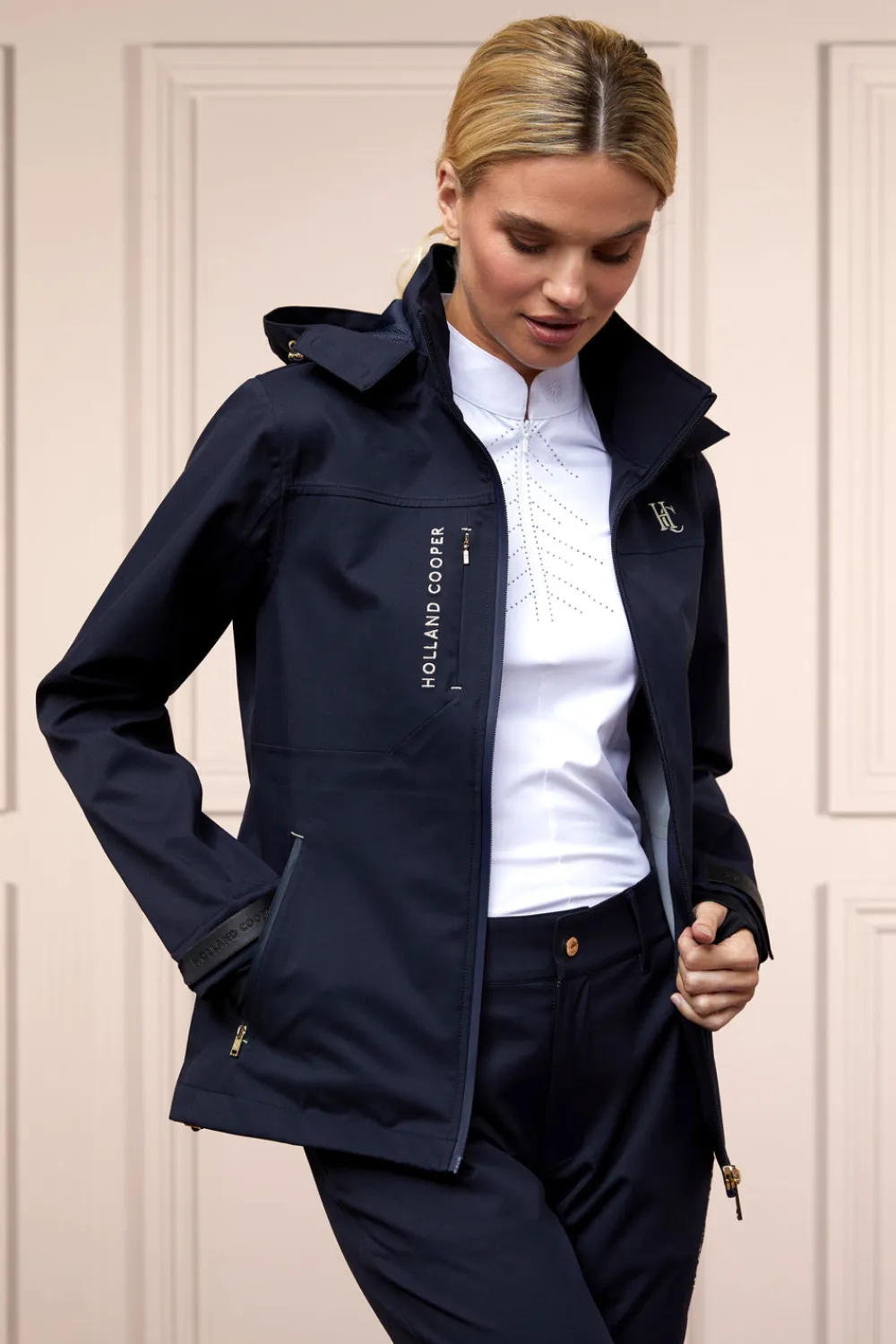 Holland Cooper Jackets>Riding Shell Jacket