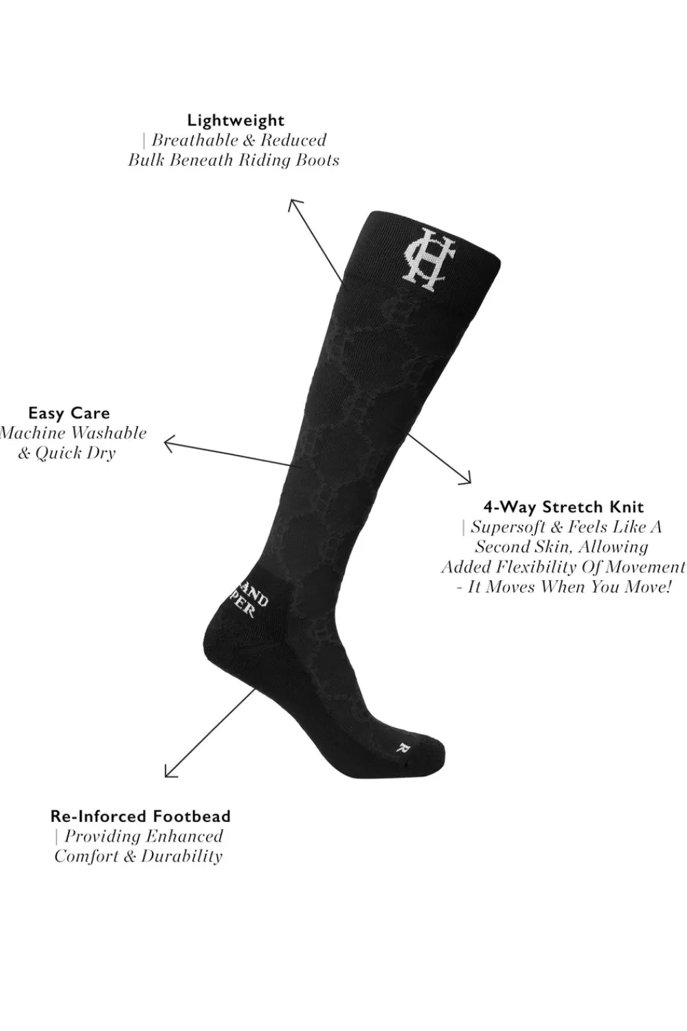Holland Cooper Riding Socks>Riding Sock