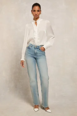 Women Holland Cooper Shirts & Blouses>Ruby Ruffle Shirt