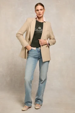 Women Holland Cooper Hoodies & Sweatshirts|Sweatshirts>Script Crew Sweat