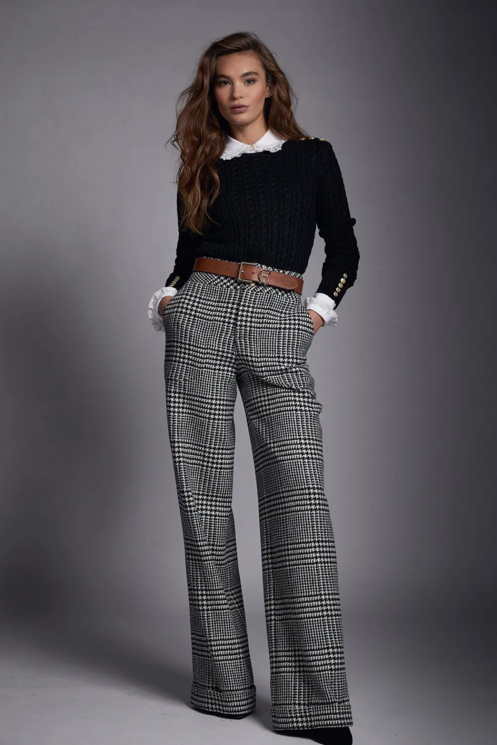 Women Holland Cooper Knitwear>Seattle Cable Crew Knit