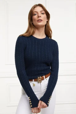 Women Holland Cooper Knitwear>Seattle Cable Crew Knit