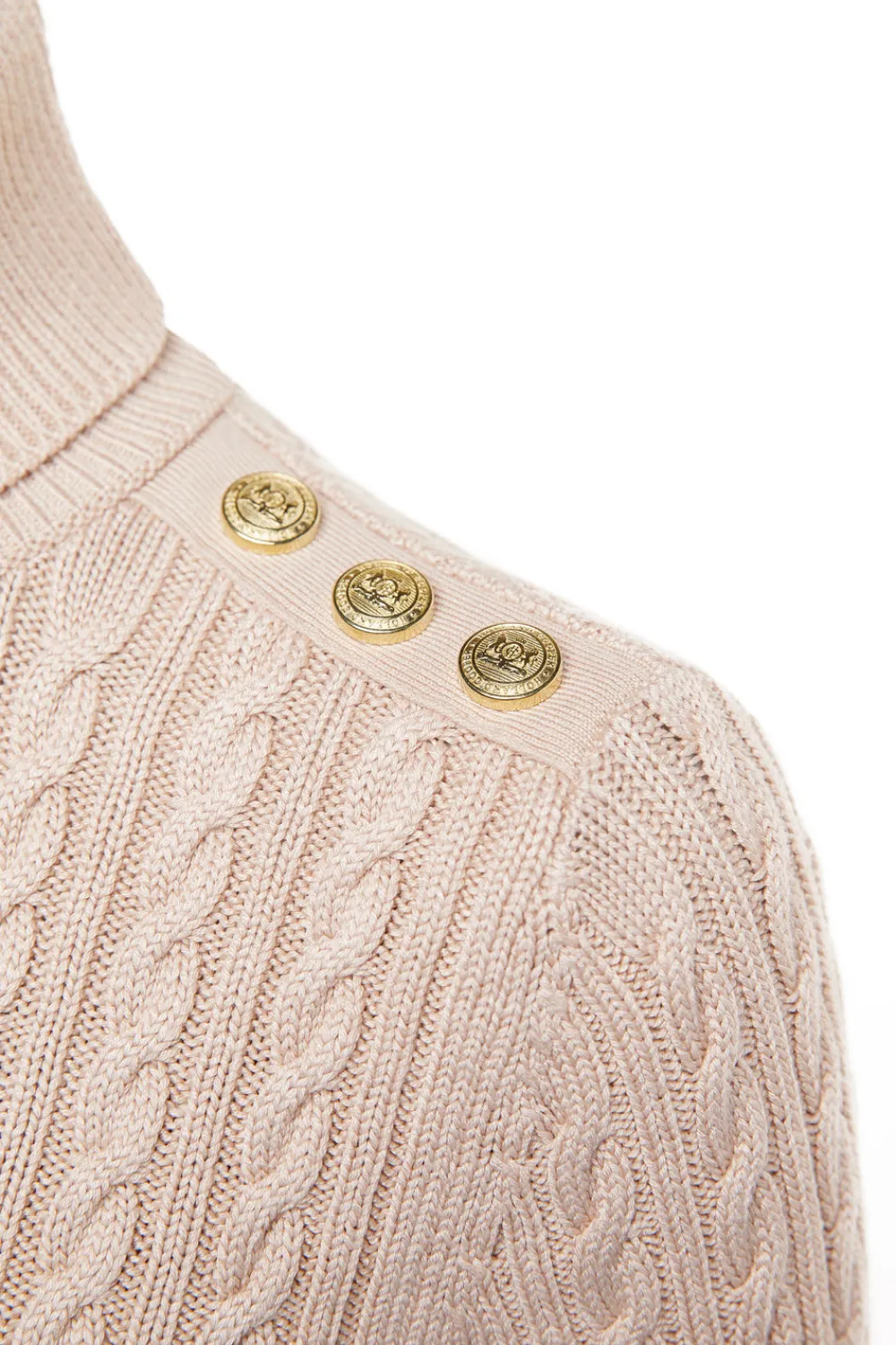 Women Holland Cooper Knitwear>Seattle Roll Neck Cable Knit