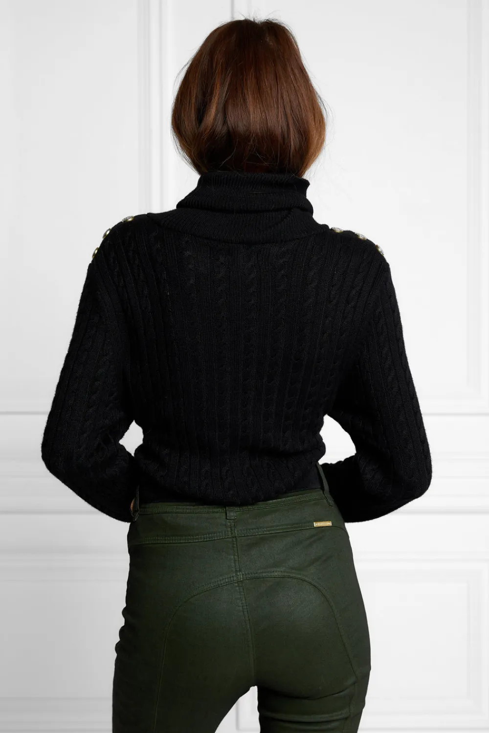Women Holland Cooper Knitwear>Seattle Roll Neck Cable Knit