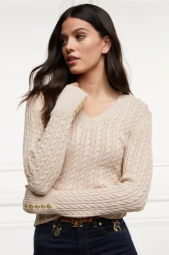 Women Holland Cooper Knitwear>Seattle V-Neck Knit