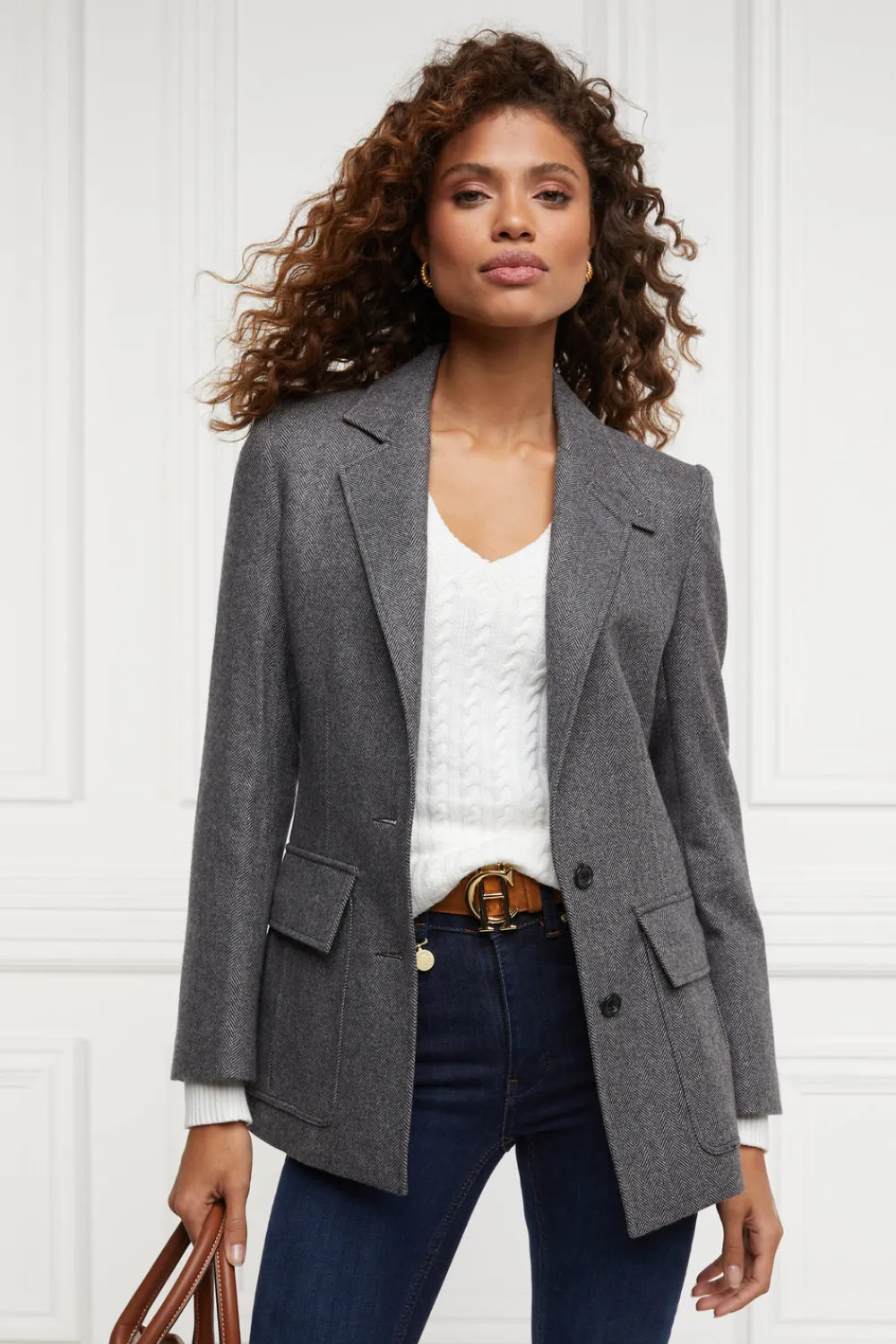 Women Holland Cooper Knitwear>Seattle V-Neck Knit