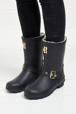 Women Holland Cooper Wellington Boots>Sherpa Lined Chelsea Wellington